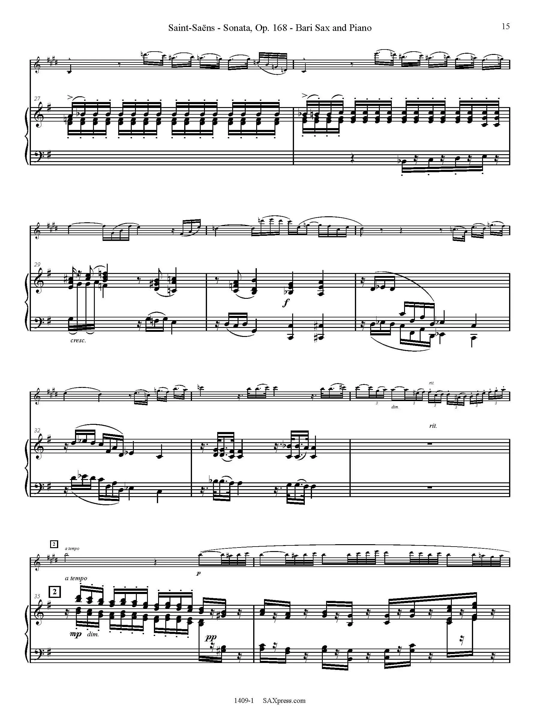 Sonata, Op. 168 - Image 16