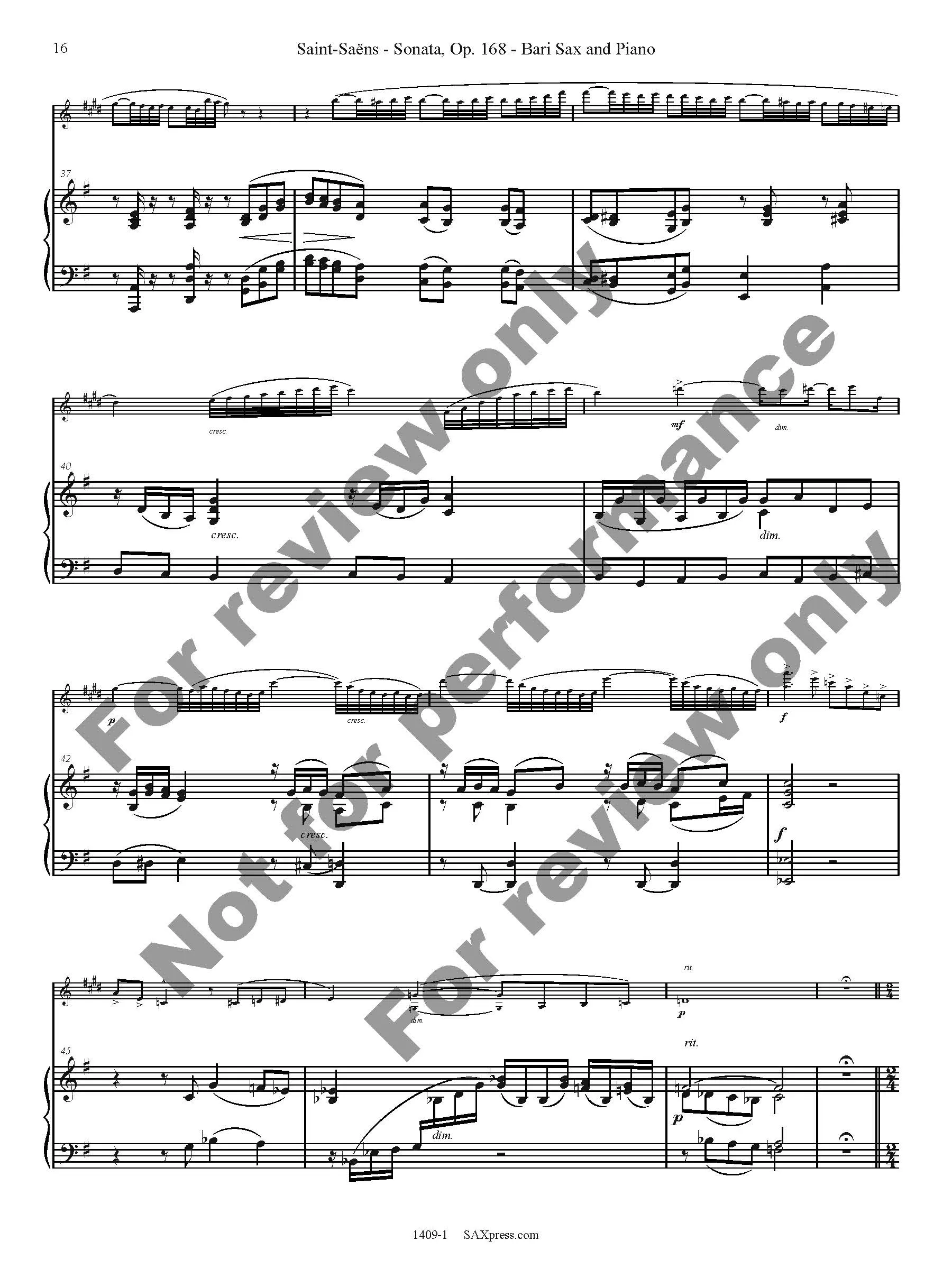 Sonata, Op. 168 - Image 17