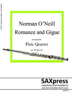 Romance and Gigue | Flute Quartet