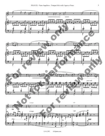 Panis Angelicus | Trumpet Solo - Image 4