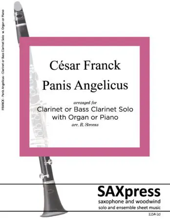 Panis Angelicus | Clarinet or Bass Clarinet Solo