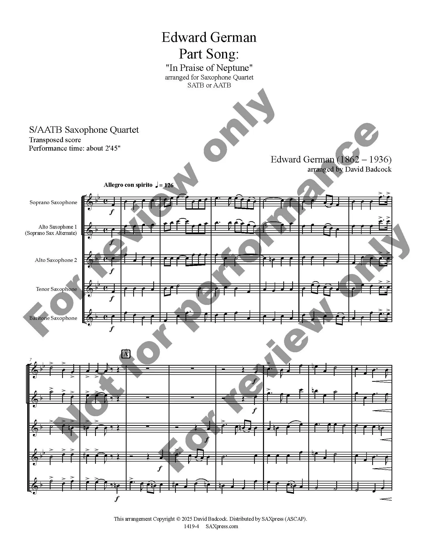 Part Song - Image 2