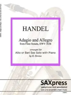 Adagio and Allegro - HWV 363b