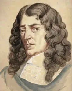 Portrait of Marc-Antoine Charpentier, French Baroque composer. Author of Prelude to Te Deum H.146 by Charpentier arranged for saxophone quartet and many other works.