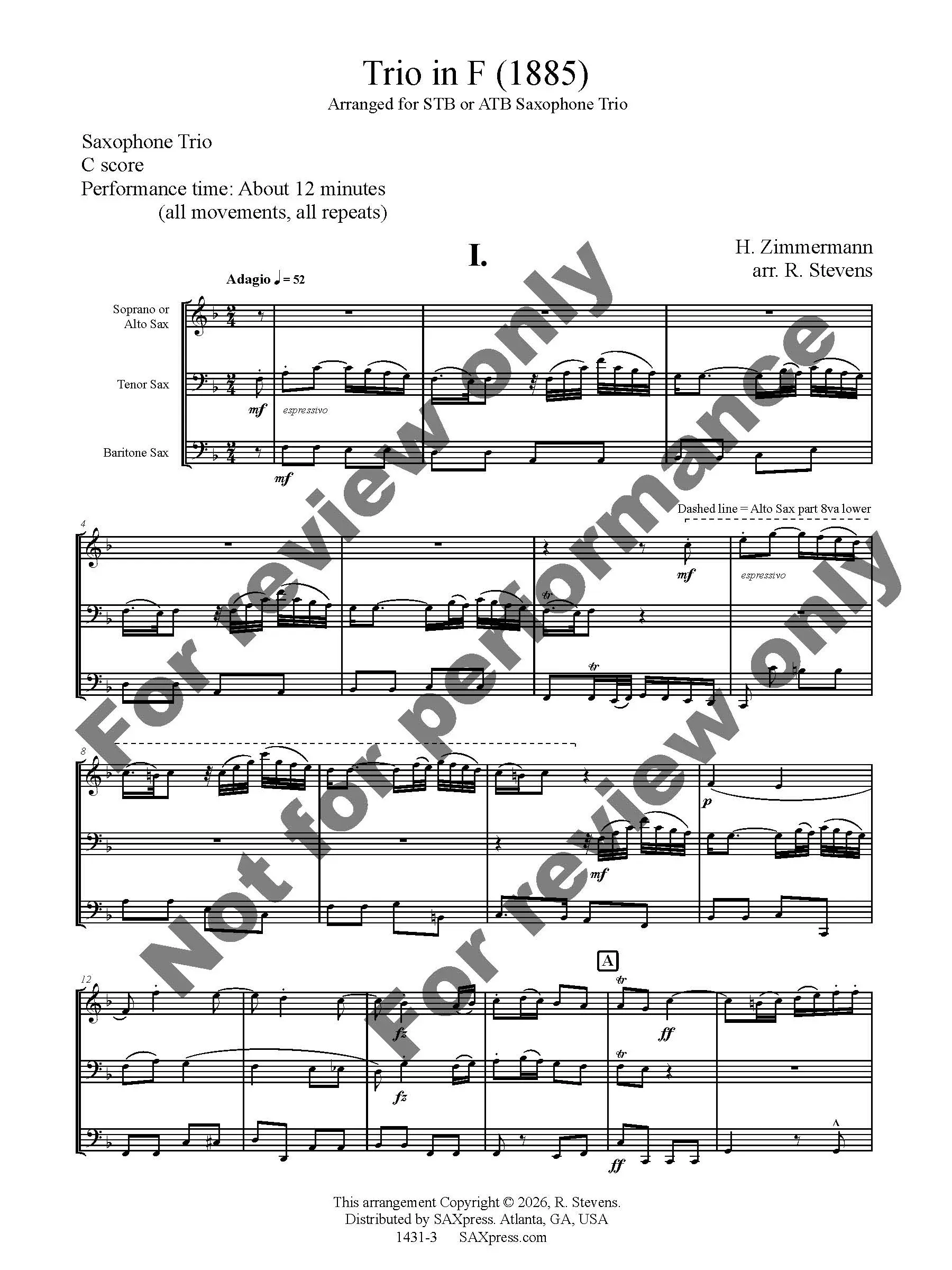 Trio in F - Image 2
