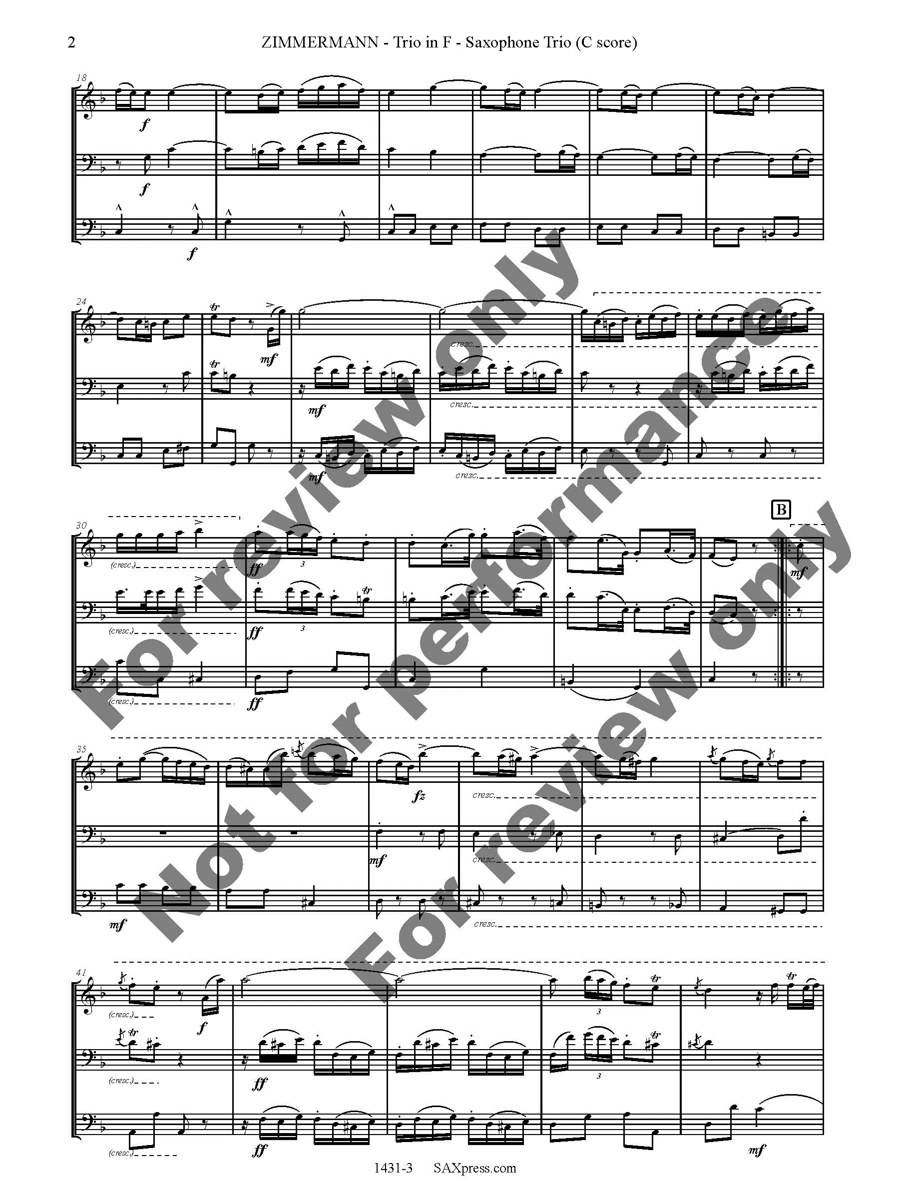 Trio in F - Image 3