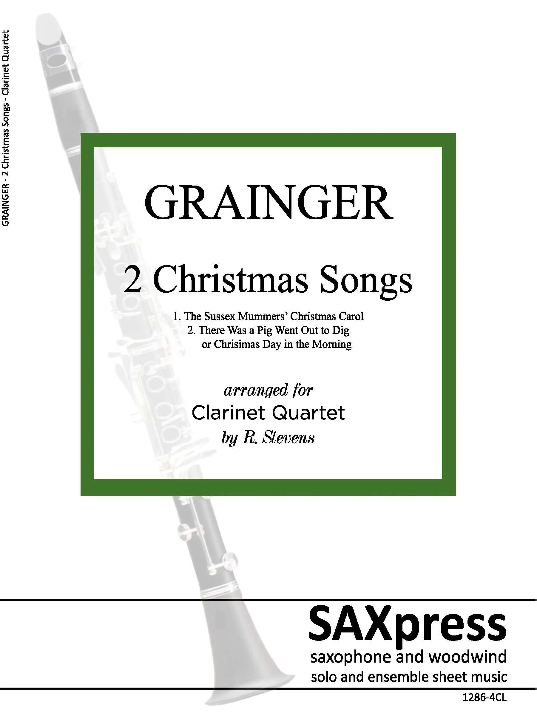 2 Christmas Songs | Clarinet Quartet