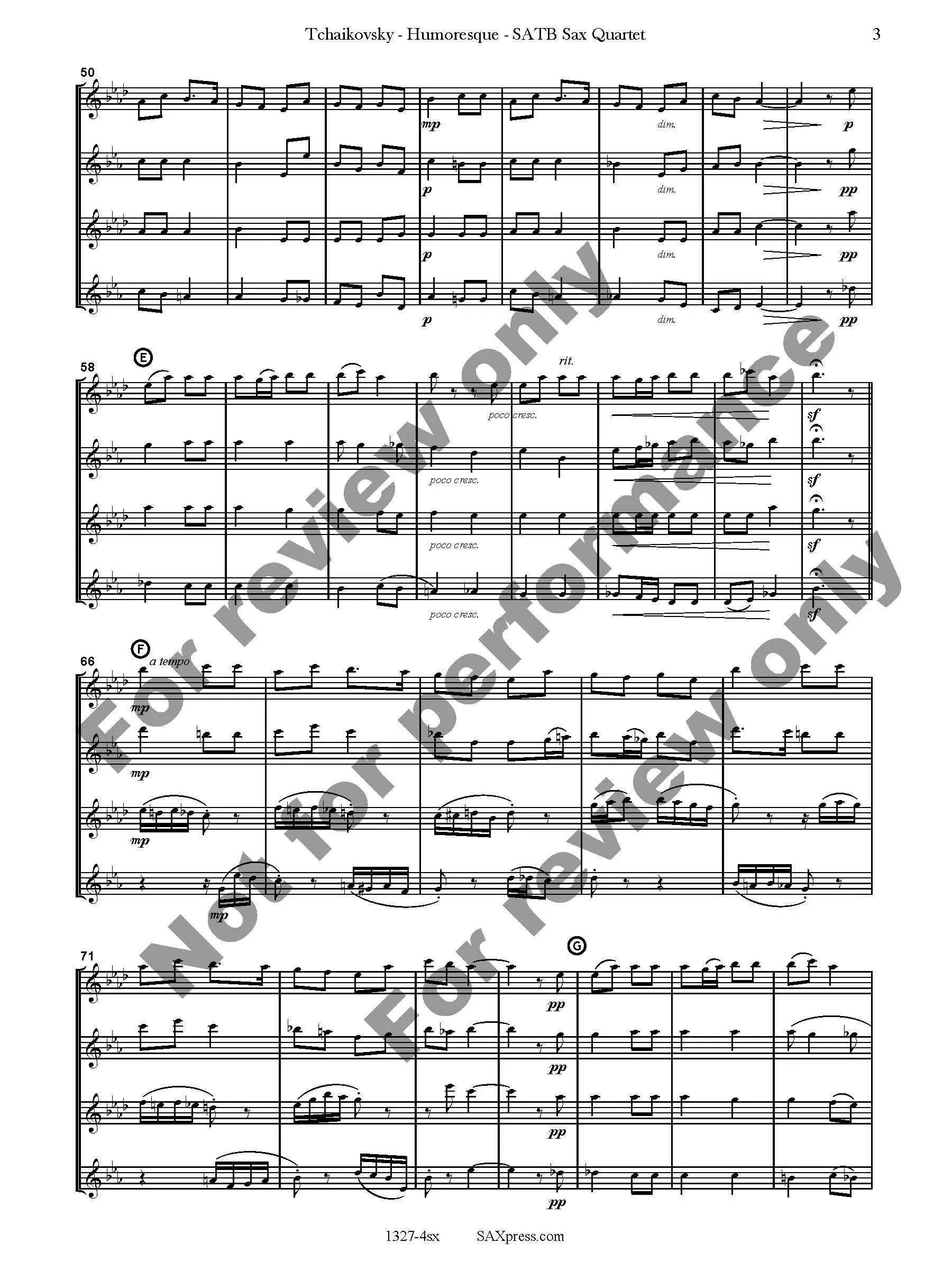 Humoresque Opus 10, No. 2 - Image 4