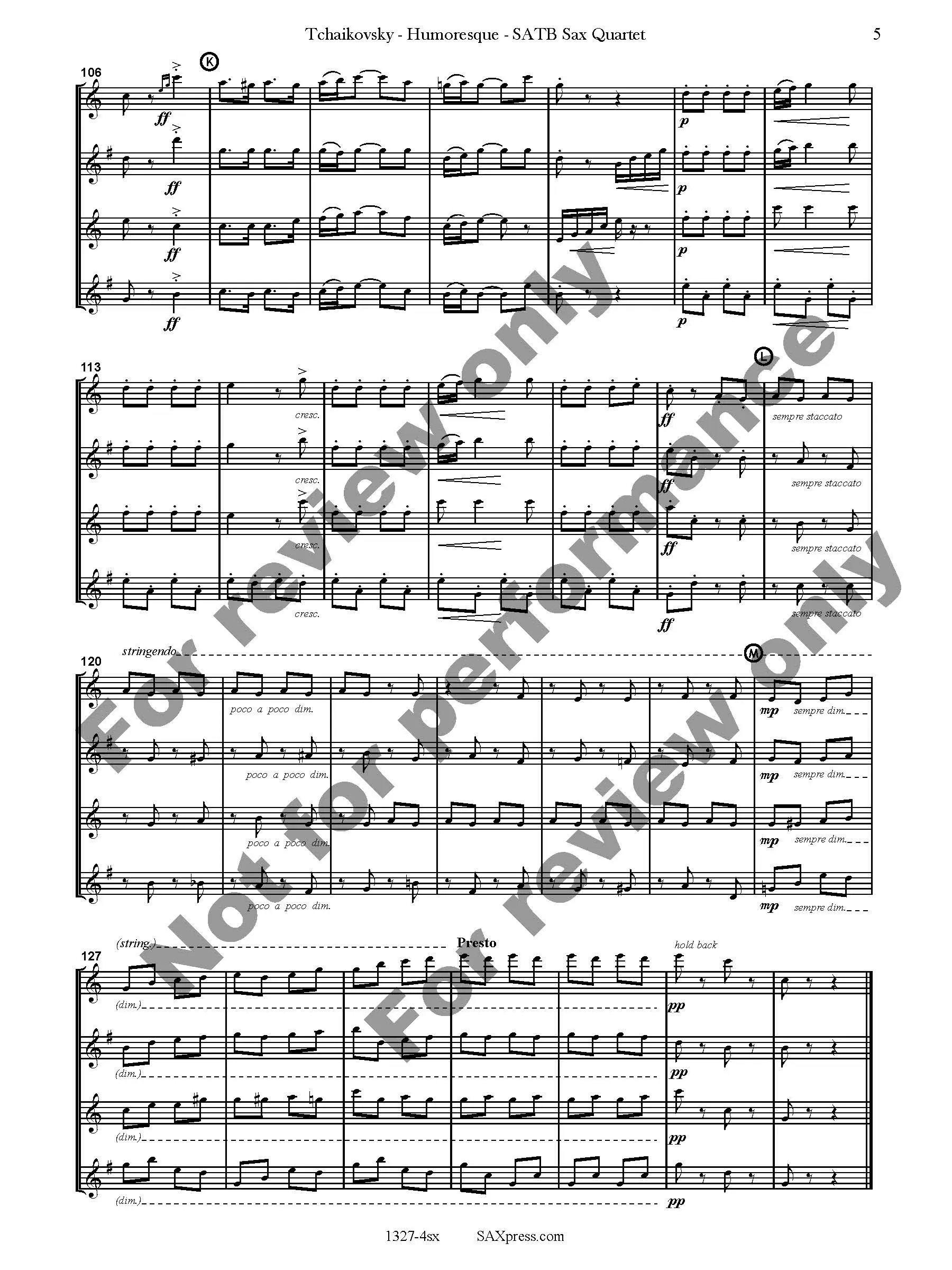 Humoresque Opus 10, No. 2 - Image 6