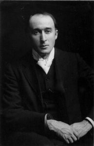 Portrait of Frederick Delius, composer of To Be Sung of a Summer Night on the Water arranged for SAATTB Saxophone Ensemble