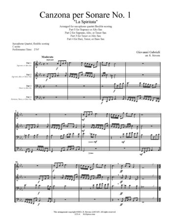 Canzona per Sonare No. 1 - Image 2