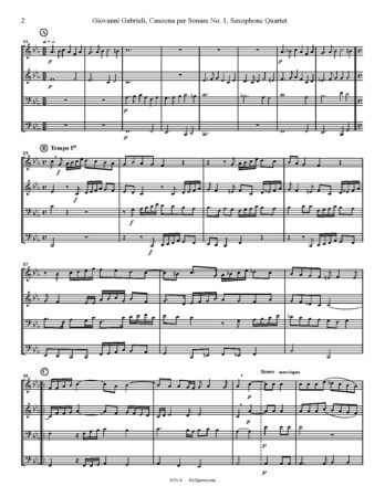 Canzona per Sonare No. 1 - Image 3