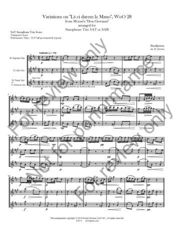 Variations on La ci darem la Mano, WoO. 28 - Image 2