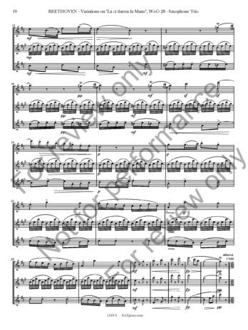 Variations on La ci darem la Mano, WoO. 28 - Image 11