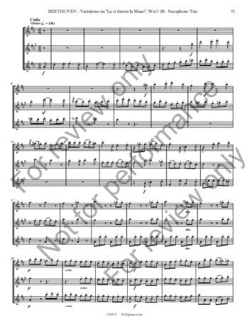 Variations on La ci darem la Mano, WoO. 28 - Image 12