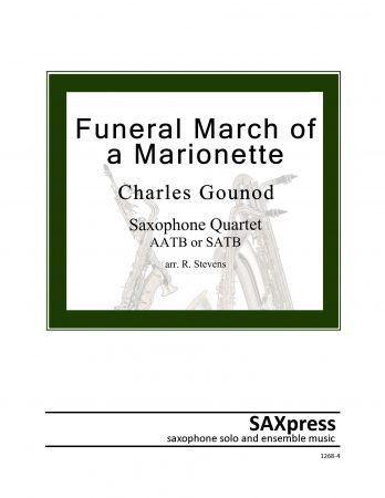 Funeral March of a Marionette - SAX QUARTET