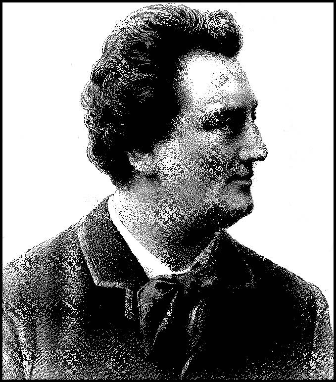 portrait of Christian Tielman, composer of Tivoli Circus Polka