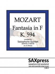Mozart, German, SAATB, SSATB, Quintet Classical Period