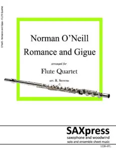 Romance and Gigue | Flute Quartet