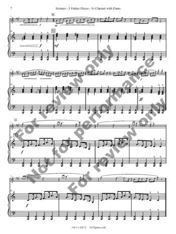 Three Little Pieces | E flat Clarinet - Image 8
