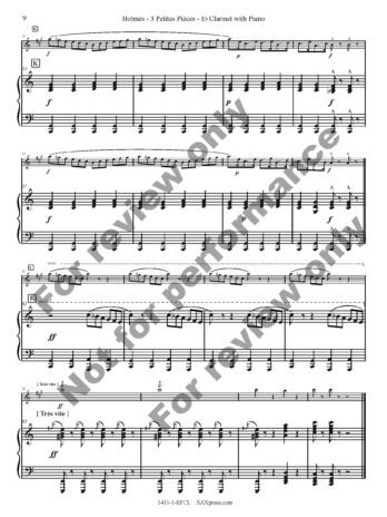Three Little Pieces | E flat Clarinet - Image 10