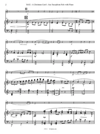 A Christmas Carol | Any Sax Solo - Image 3