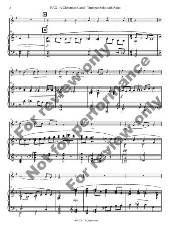A Christmas Carol | Trumpet Solo - Image 3