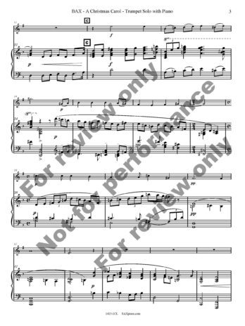 A Christmas Carol | Trumpet Solo - Image 4