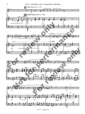 A Christmas Carol | Trumpet Solo - Image 5