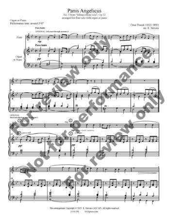 Panis Angelicus | Flute Solo - Image 2
